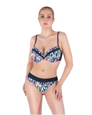 Bikini Semi Triangular Con Copa Y Aro Abril Bikini Bikini