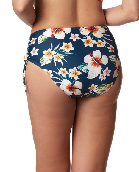 Braga bikini clásica regulable estampada tropical