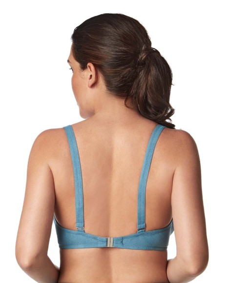 Top bikini capacidad escotado con aros Yatch Top bikini capacidad escotado con aros Yatch