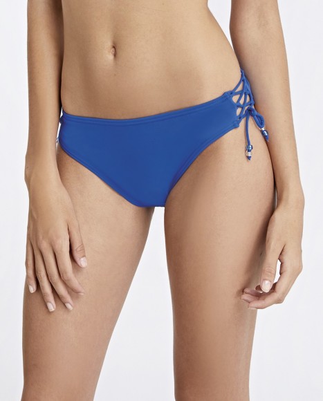 Braga bikini básica azul