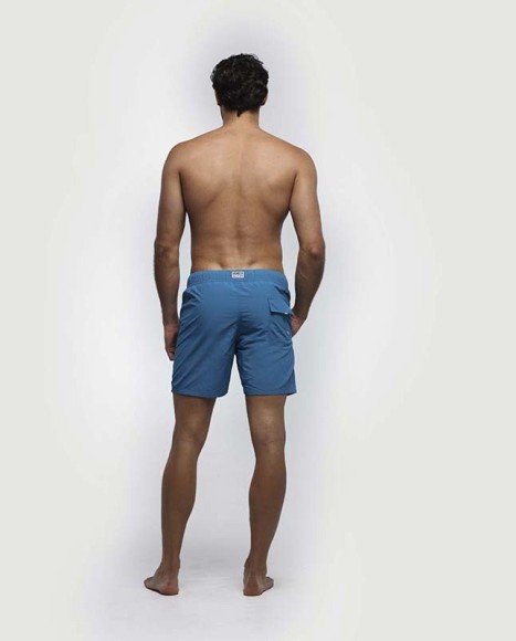 Bañador hombre largo Retro tejano Bañador hombre largo Retro tejano