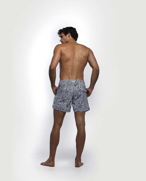 Bañador hombre corto Fun blanco Bañador hombre corto Fun blanco