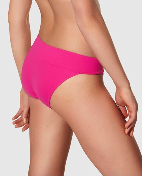 Braga bikini costado más alto y pierna más baja Modern minimalist rosa