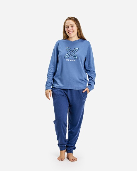 Pijama mujer en tonos azules Casual