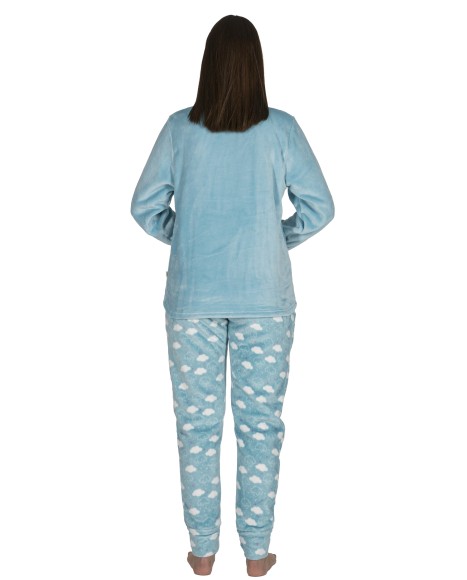 Pijama mujer de coralina Touch the sky