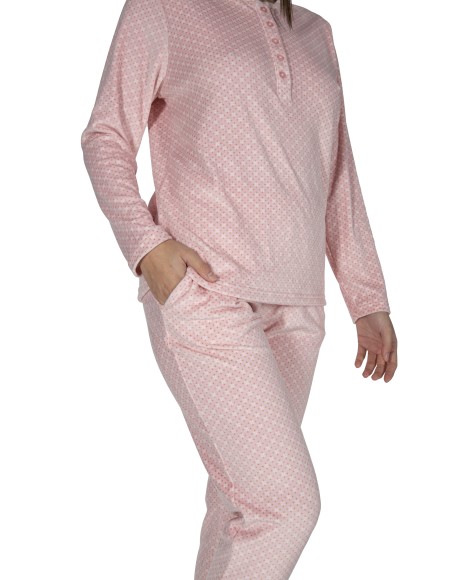 Pijama mujer de terciopelo Cherry Blossom