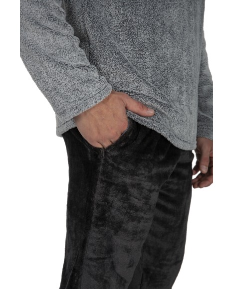 Pijama hombre de coralina The Alpha Pijama hombre de coralina The Alpha