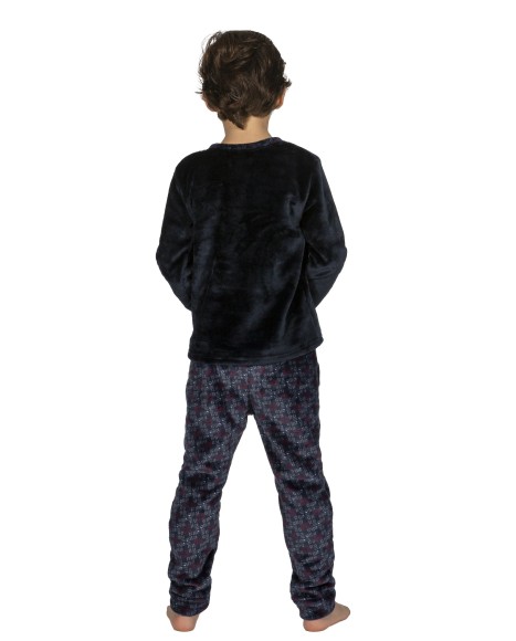 Pijama niño de coralina Boardercross