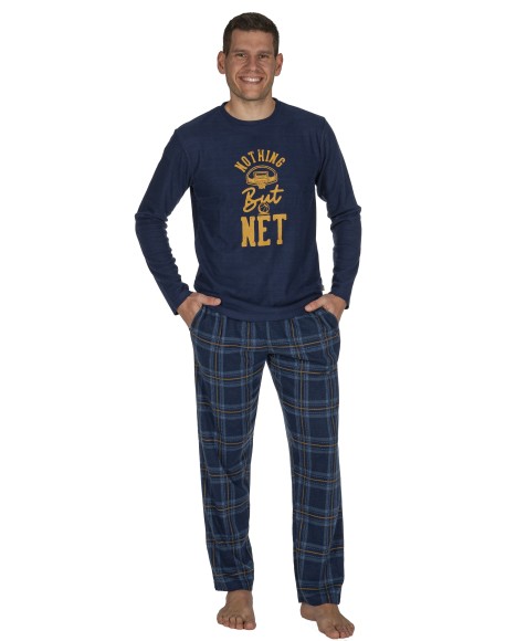 Pijama hombre de punto milano Nothing but net