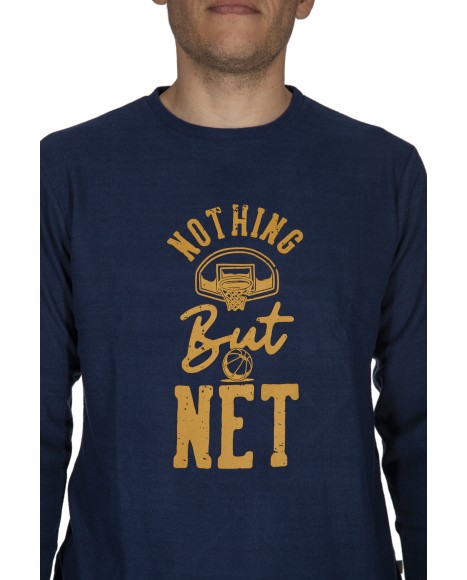 Pijama hombre de punto milano Nothing but net