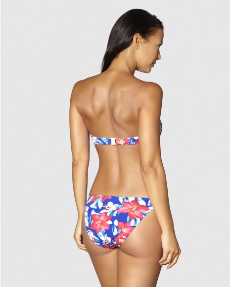 Top bikini copa bandeau con aro