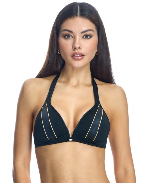 Top De Bikini Triángulo Con Estrella De Mar Mujer
