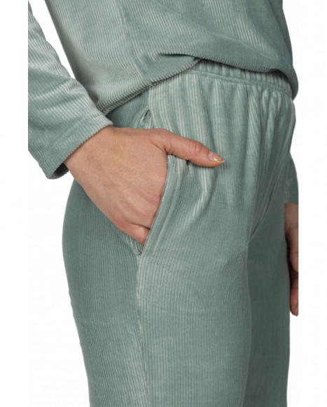 Pijama mujer terciopelo dos piezas Pijama mujer terciopelo dos piezas