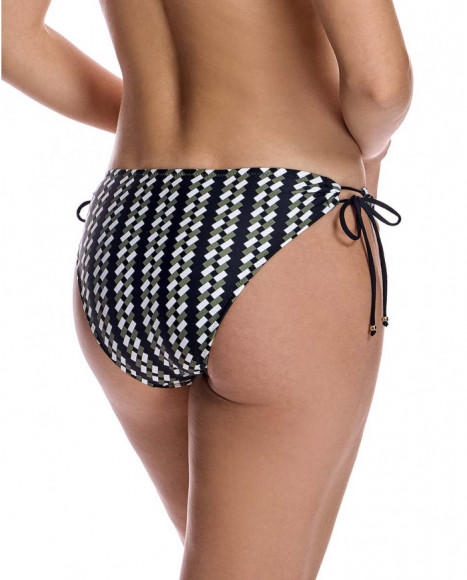 Braga de bikini para mujer básica en color negro Braga de bikini para mujer básica en color negro