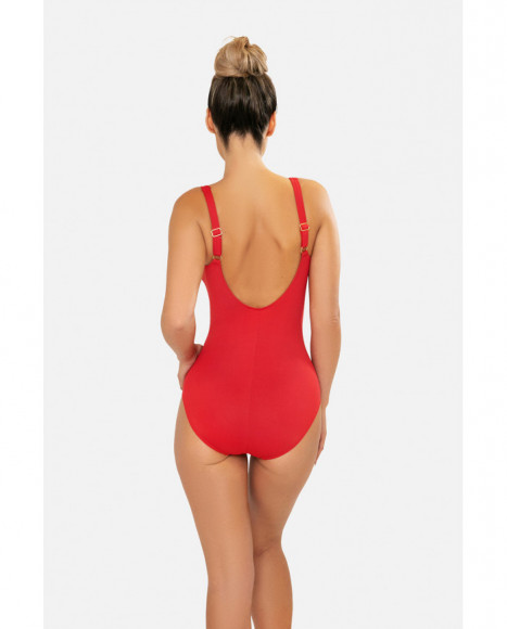 Bañador para mujer con foam de color rojo Bañador para mujer con foam de color rojo