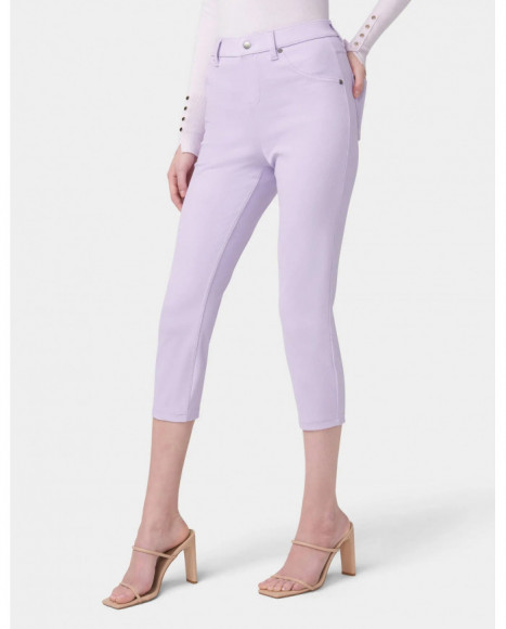 Legging mujer color lila tejido denim ultrasuave para mayor comodidad Legging mujer color lila tejido denim ultrasuave para mayor comodidad