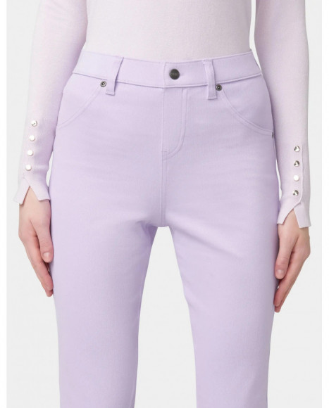 Legging mujer color lila tejido denim ultrasuave para mayor comodidad Legging mujer color lila tejido denim ultrasuave para mayor comodidad