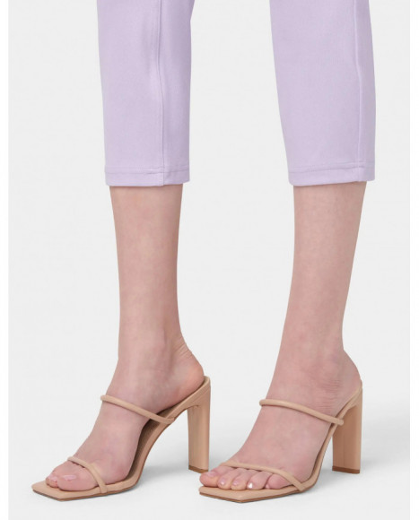 Legging mujer color lila tejido denim ultrasuave para mayor comodidad Legging mujer color lila tejido denim ultrasuave para mayor comodidad