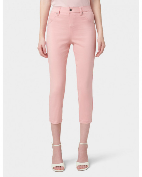 Legging mujer color rosa tejido denim ultrasuave y elástico Legging mujer color rosa tejido denim ultrasuave y elástico