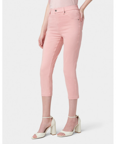 Legging mujer color rosa tejido denim ultrasuave y elástico Legging mujer color rosa tejido denim ultrasuave y elástico
