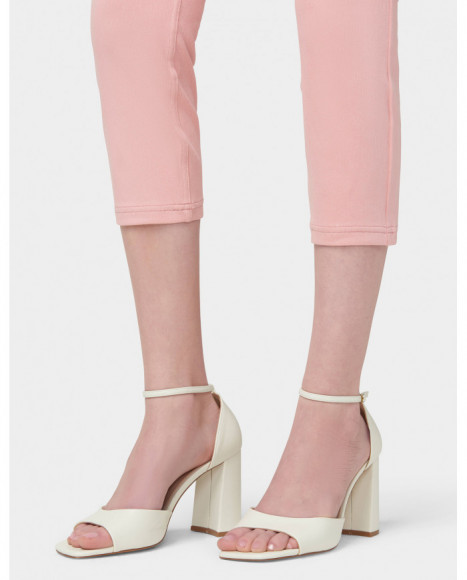 Legging mujer color rosa tejido denim ultrasuave y elástico Legging mujer color rosa tejido denim ultrasuave y elástico