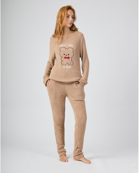 Pijama largo para mujer...