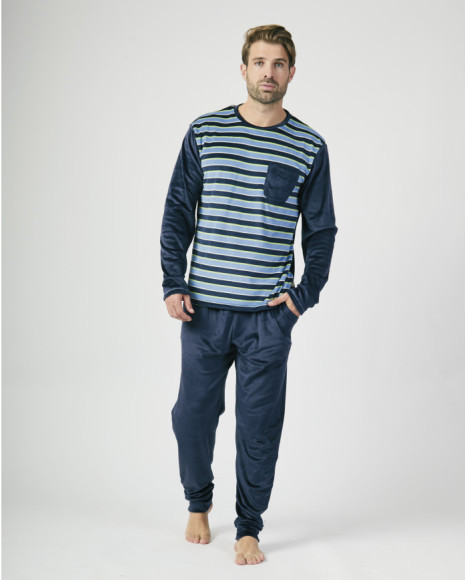 Pijama largo para hombre...