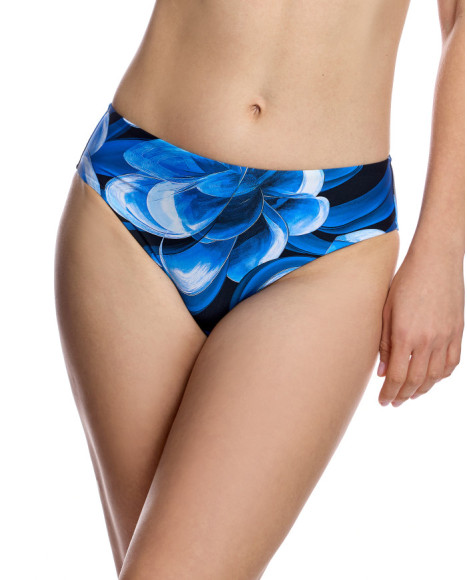 Braguita de bikini de mujer con talle alto y costuras invisibles