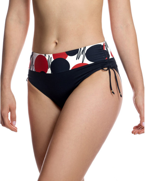 Braguita de bikini de mujer con cintura ancha y laterales ajustables