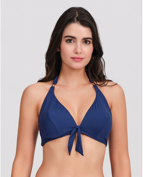 Top bikini mujer cuello...