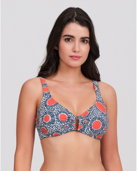 Top bikini mujer escote...
