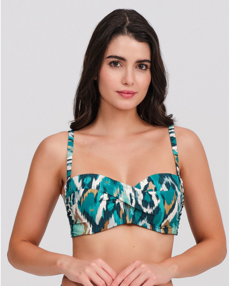 Top bikini mujer detalle...