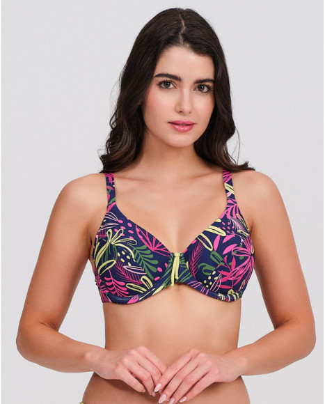 Top bikini mujer con aros...