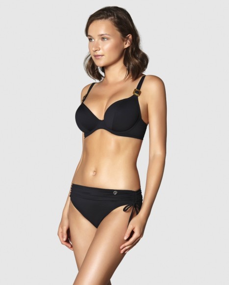 Top bikini capacidad escotado reforzado en espalda y bajo pecho Refugio