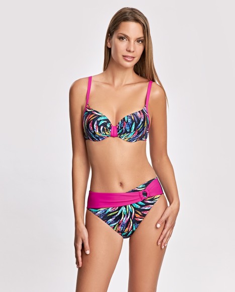 Top bikini copa básica con aro Seychelles