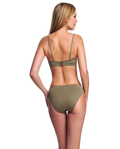 Top bikini corte strapler con copa y aro Kuta Top bikini corte strapler con copa y aro Kuta