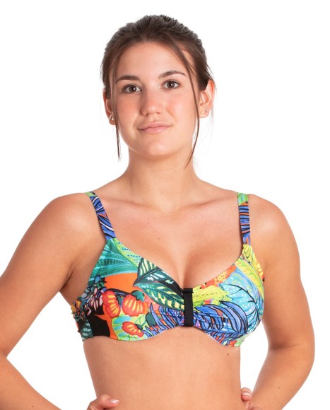 Top bikini capacidad con aros Cancun