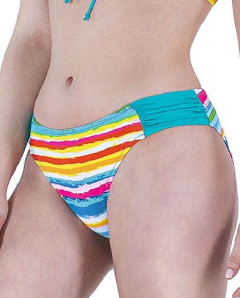 Braga bikini clásica estampado multicolor Watercolor