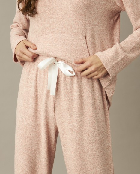 Pijama mujer punto suave Pink