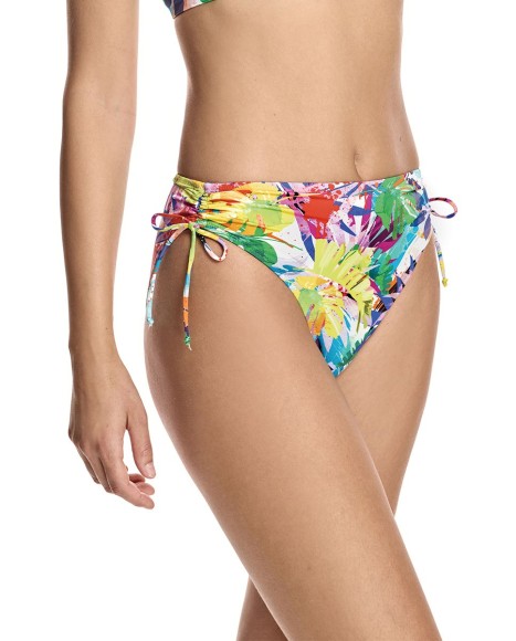 Braga bikini básica costado regulable tropical